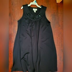 The Children's Place black dress, size M (8/10). Great condition, used once.